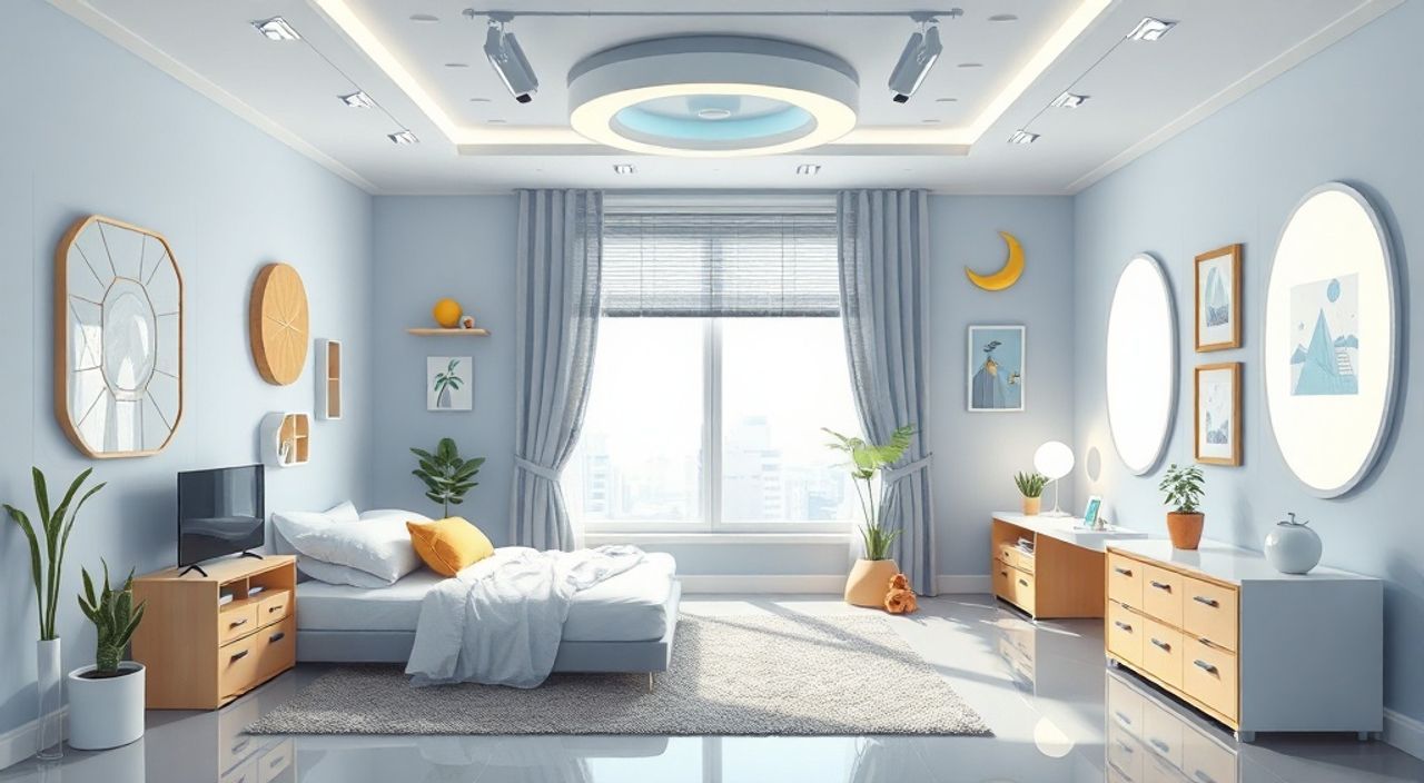 5 Шагов к интерьеру детской 9 м² в стиле футуризм