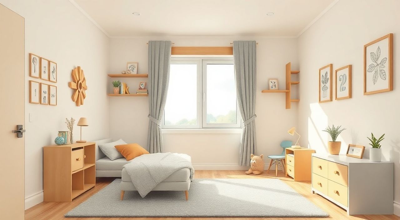 5 Шагов к интерьеру детской 9 м² в стиле корейский neomodern