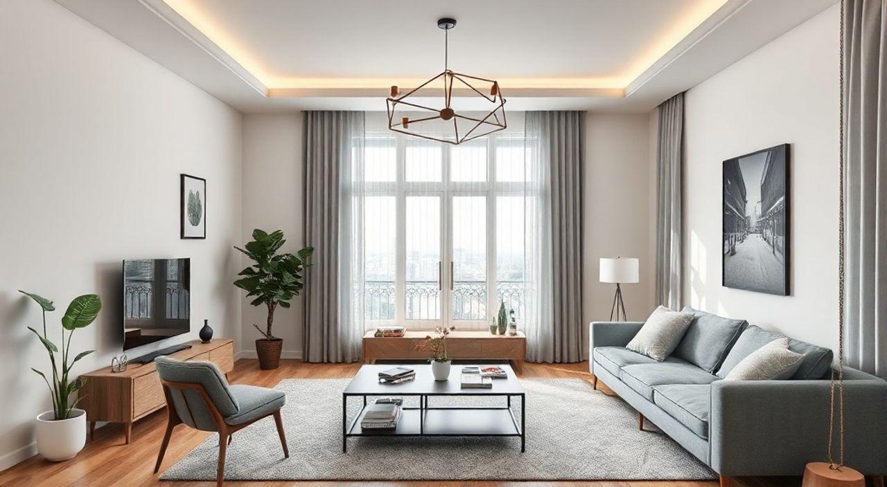5 Шагов к интерьеру гостиной 11 м² в стиле корейский neomodern