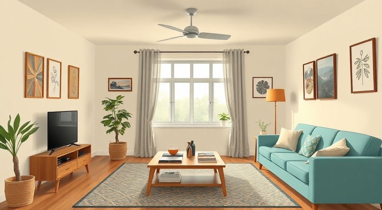 5 Шагов к интерьеру гостиной 11 м² в стиле ретро 70‑х
