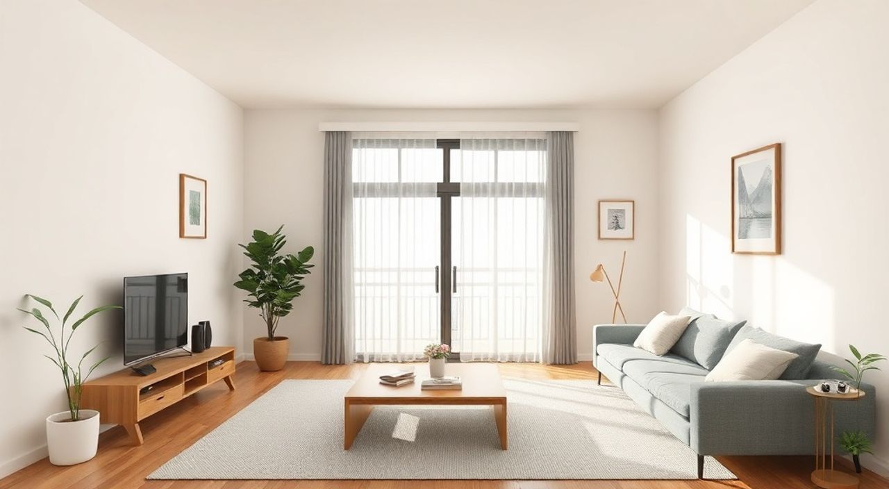5 Шагов к интерьеру гостиной 12 м² в стиле японский минимализм
