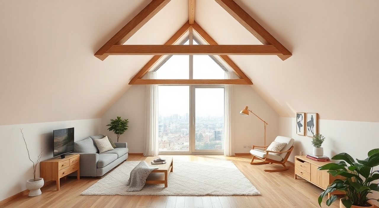 5 Шагов к интерьеру мансарды 12 м² в стиле корейский neomodern