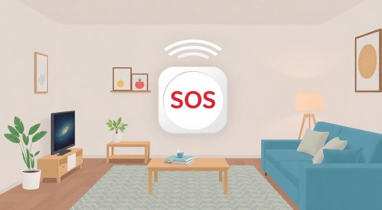 5 Шагов к настройке умная кнопка SOS в гостиной