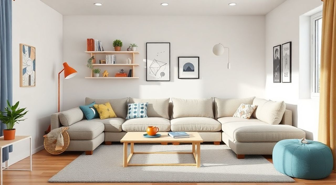 5 Шагов к установке модульного дивана‑куба в детской 9 м²