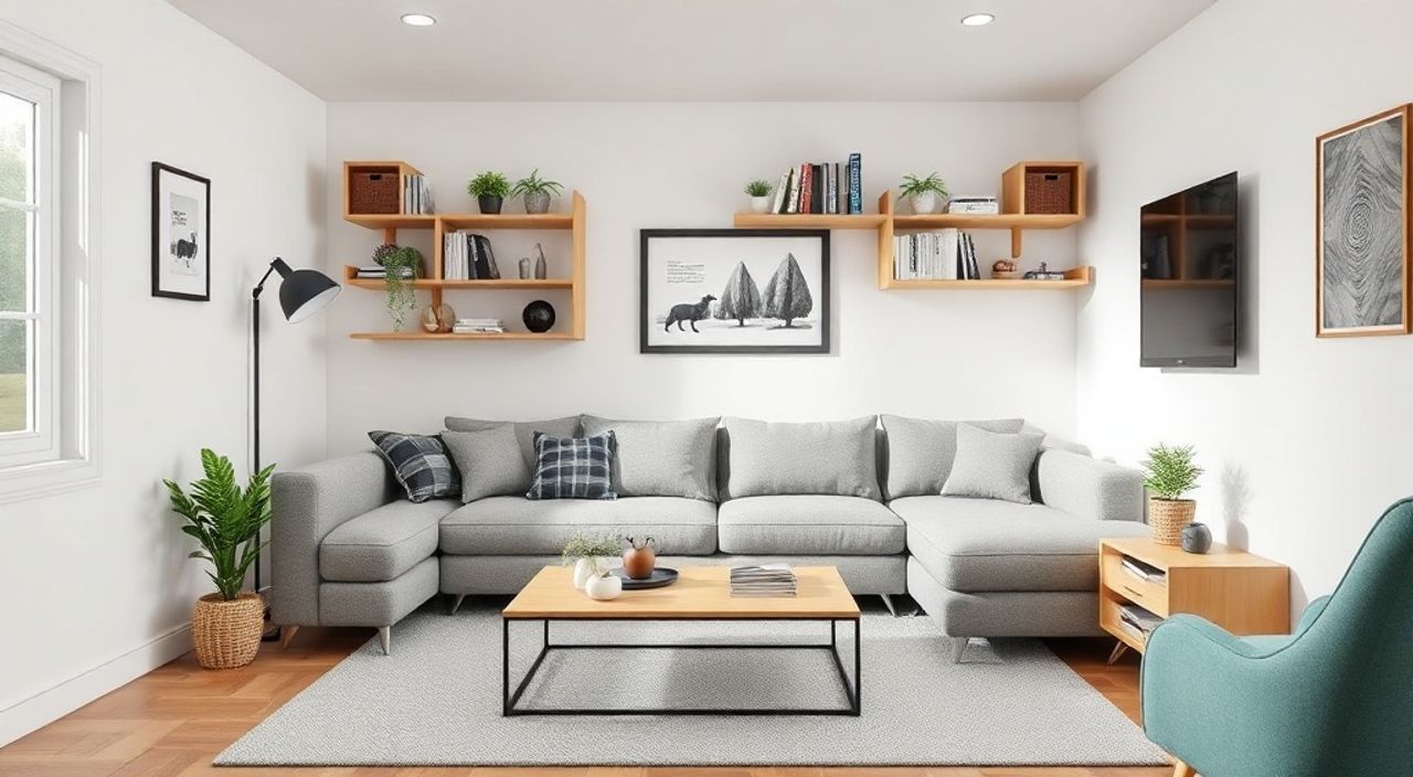 5 Шагов к установке модульного дивана‑куба в мини‑квартиры 18 м²