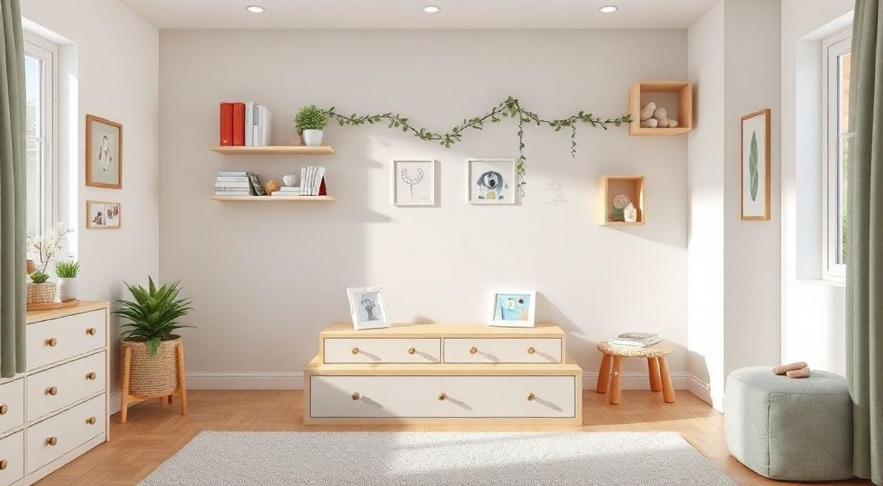 5 Шагов к установке подиума‑хранения в детской 9 м²