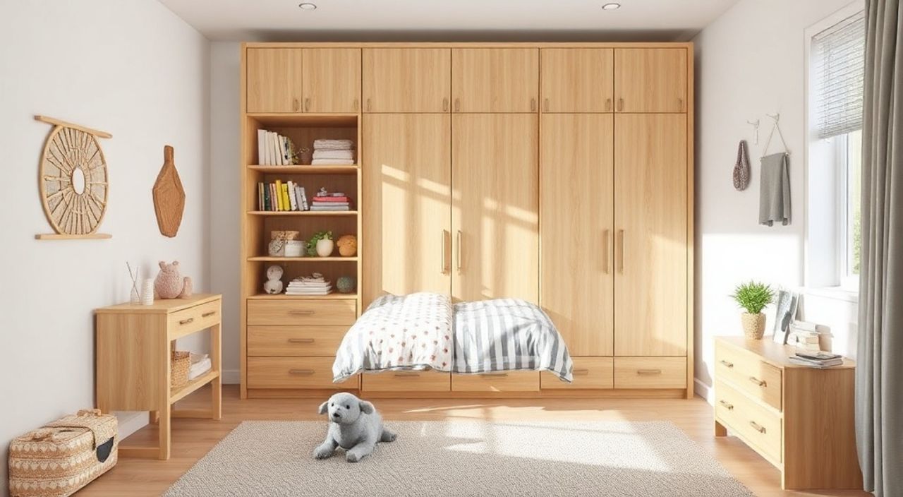 5 Шагов к установке шкафа‑кровати в детской 8 м²