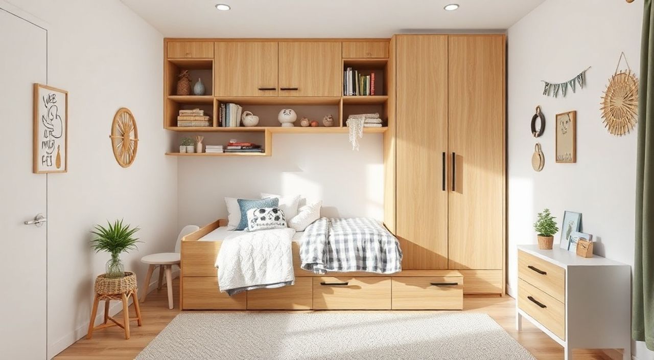 5 Шагов к установке шкафа‑кровати в детской 9 м²