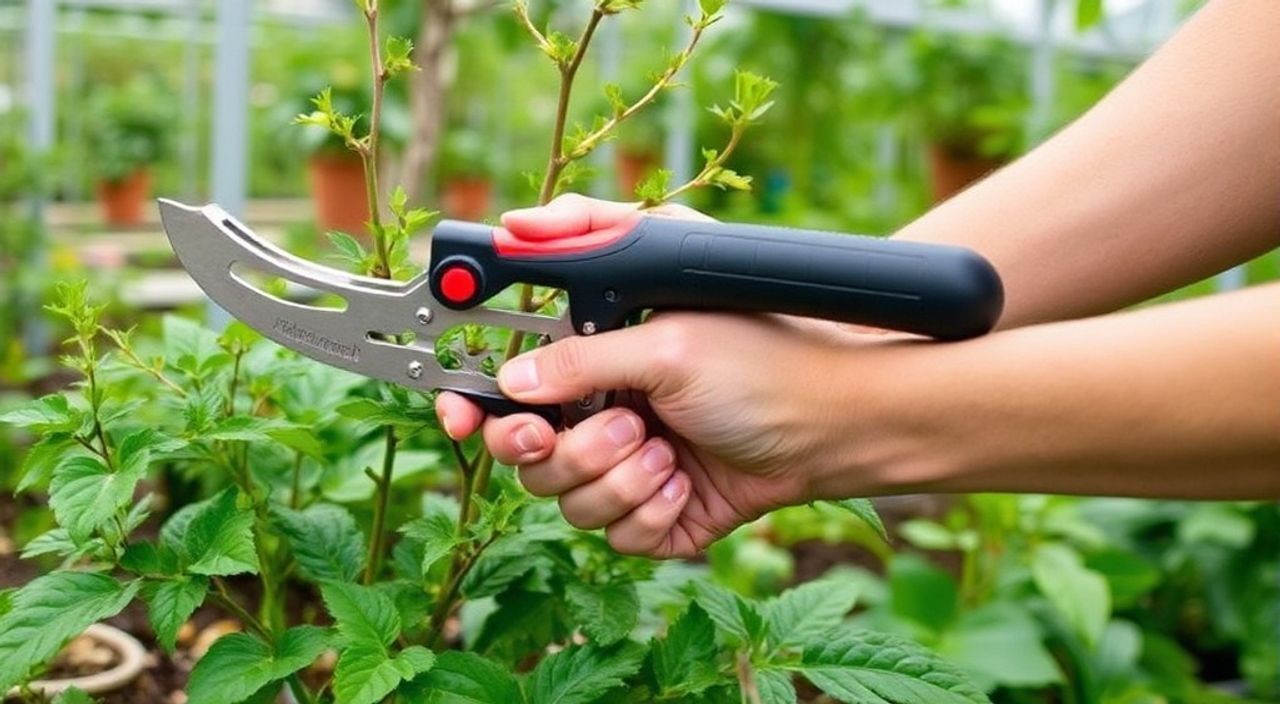 5 Шагов настройки секатора аккумуляторного для теплицы