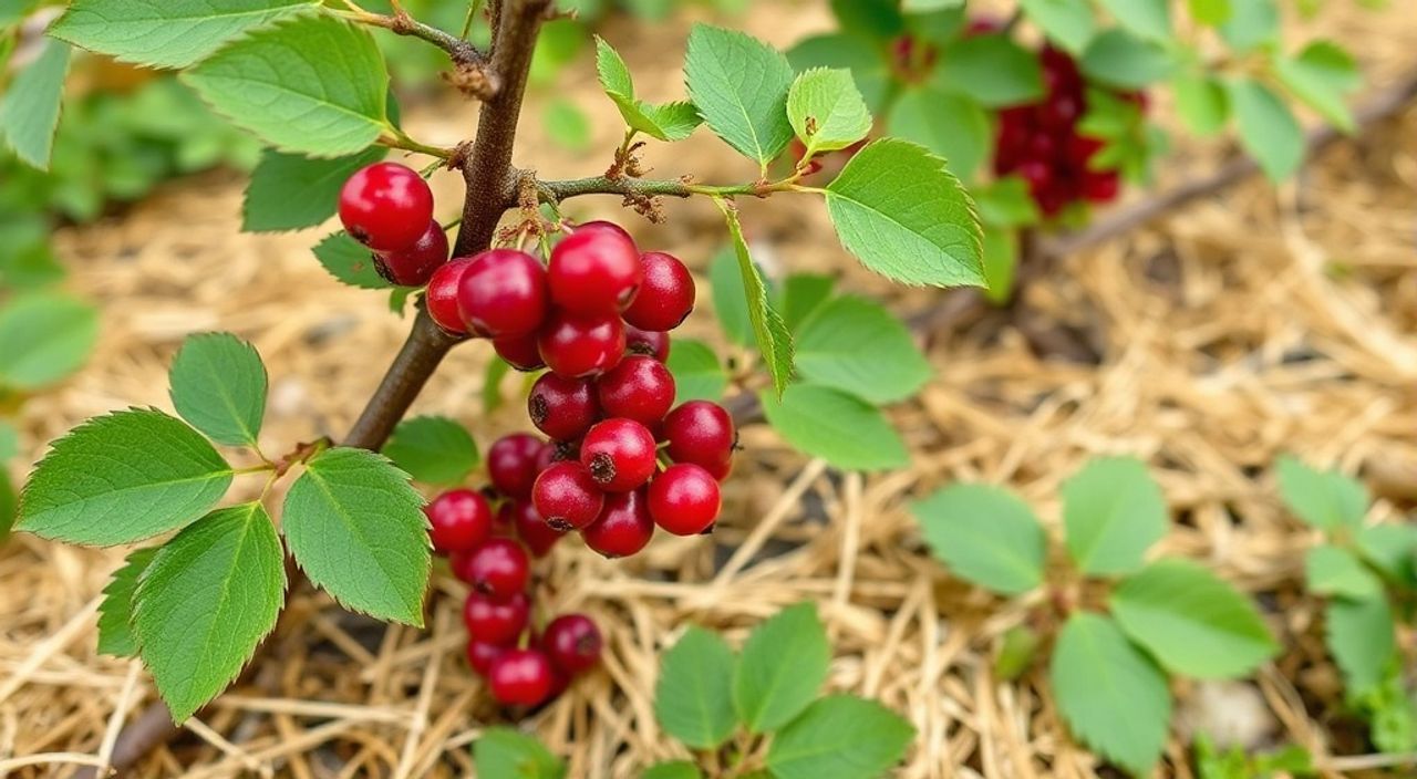 5 Шагов обрезки смородины красной с мульчей соломой