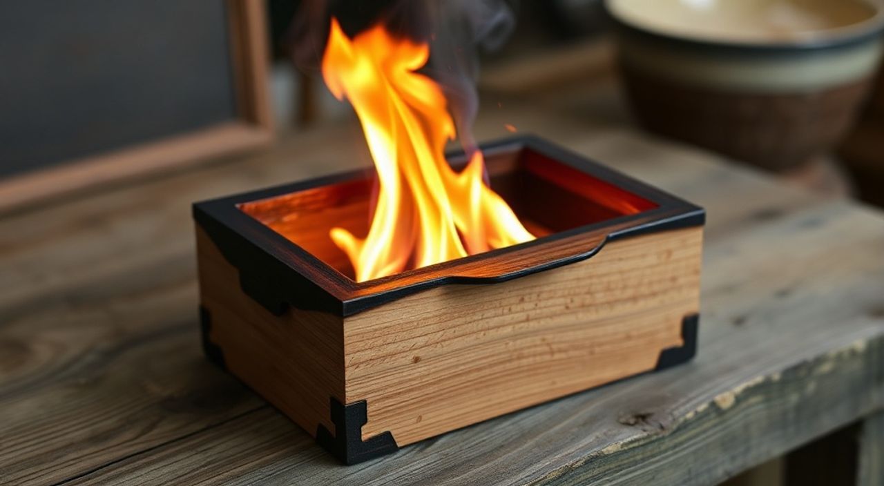 5 Шагов обжига shou sugi ban шкатулки своими руками