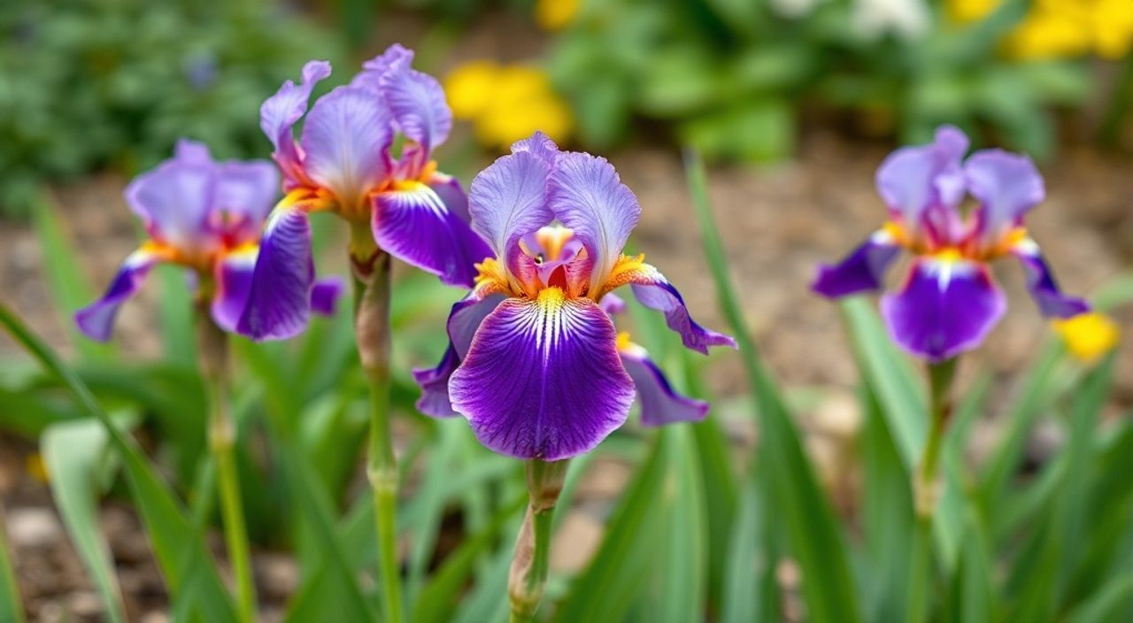 5 Шагов посадки ирисов карликовых