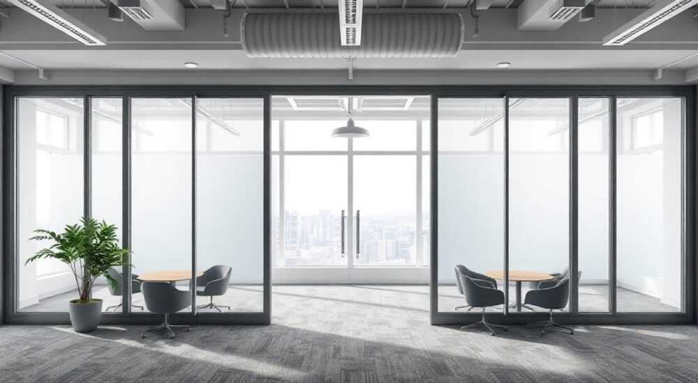 5 Способов использовать двойные перегородки open space