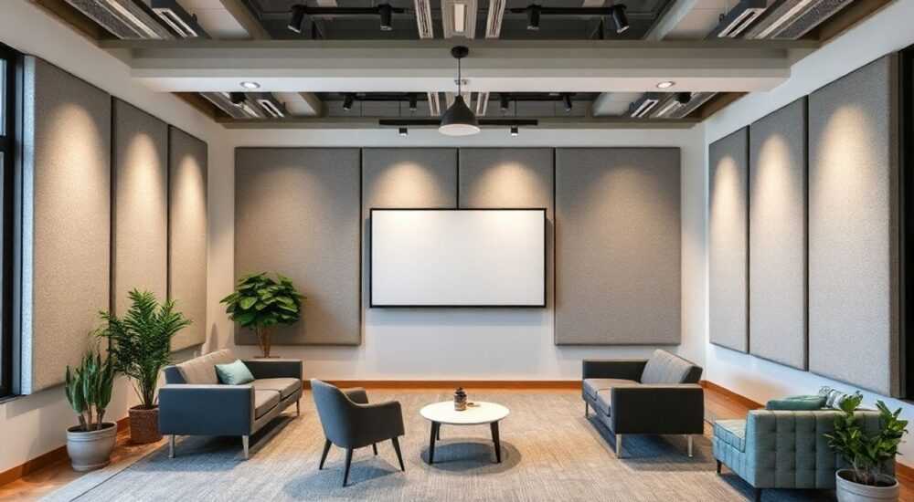 5 Способов использовать звукопоглощающие панели open space