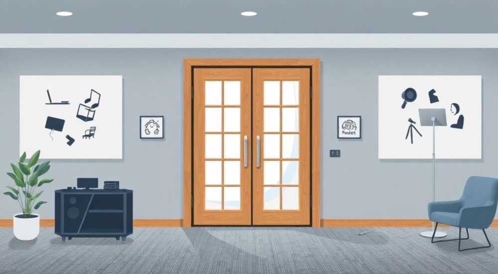 AcousticDoors: 15 решений для RT60-анализ