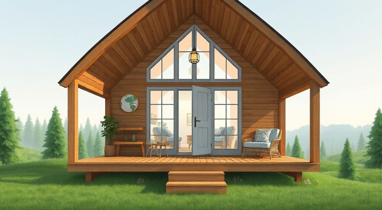 Arched Cabins: решения для A-frame мини-дом