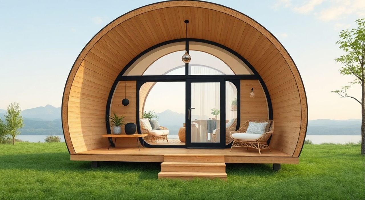 Arched Cabins: решения для дом-капсула