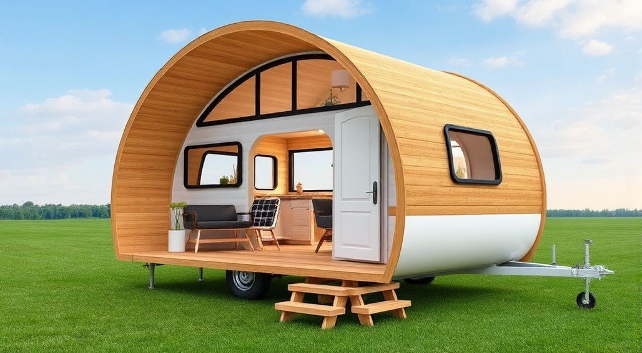 Arched Cabins: решения для дом на шасси Al-Ko