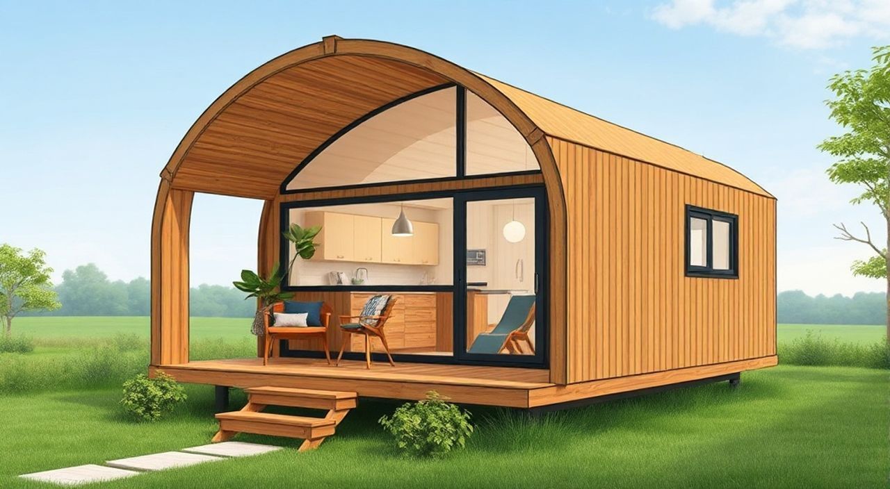 Arched Cabins: решения для контейнер-хаус