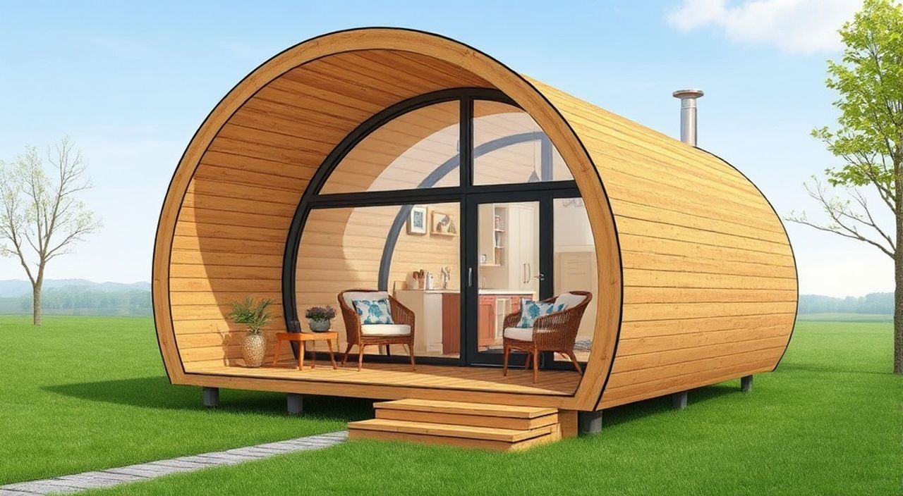 Arched Cabins: решения для pod-house