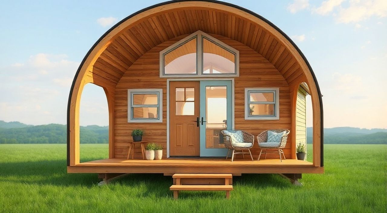 Arched Cabins: решения для tiny-house