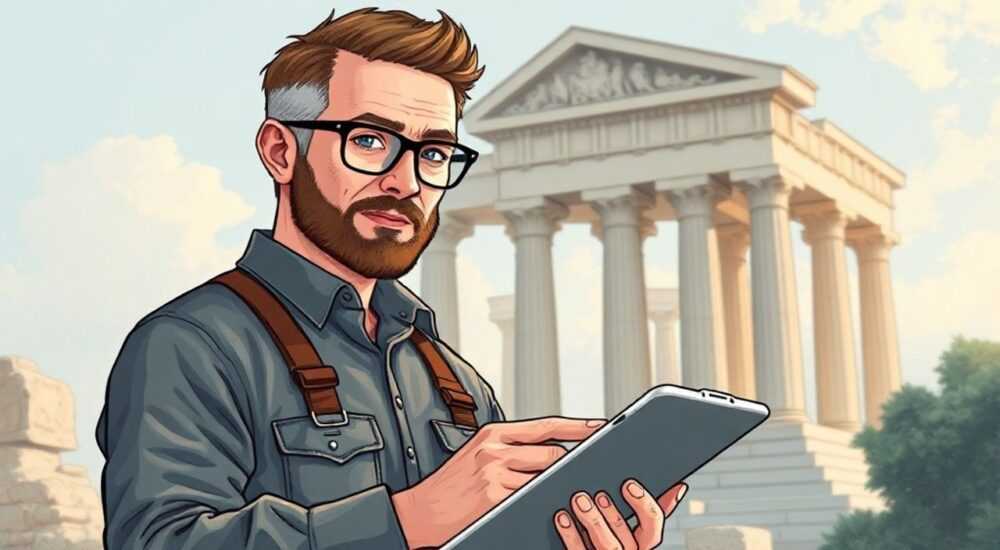 Архитектор в старину