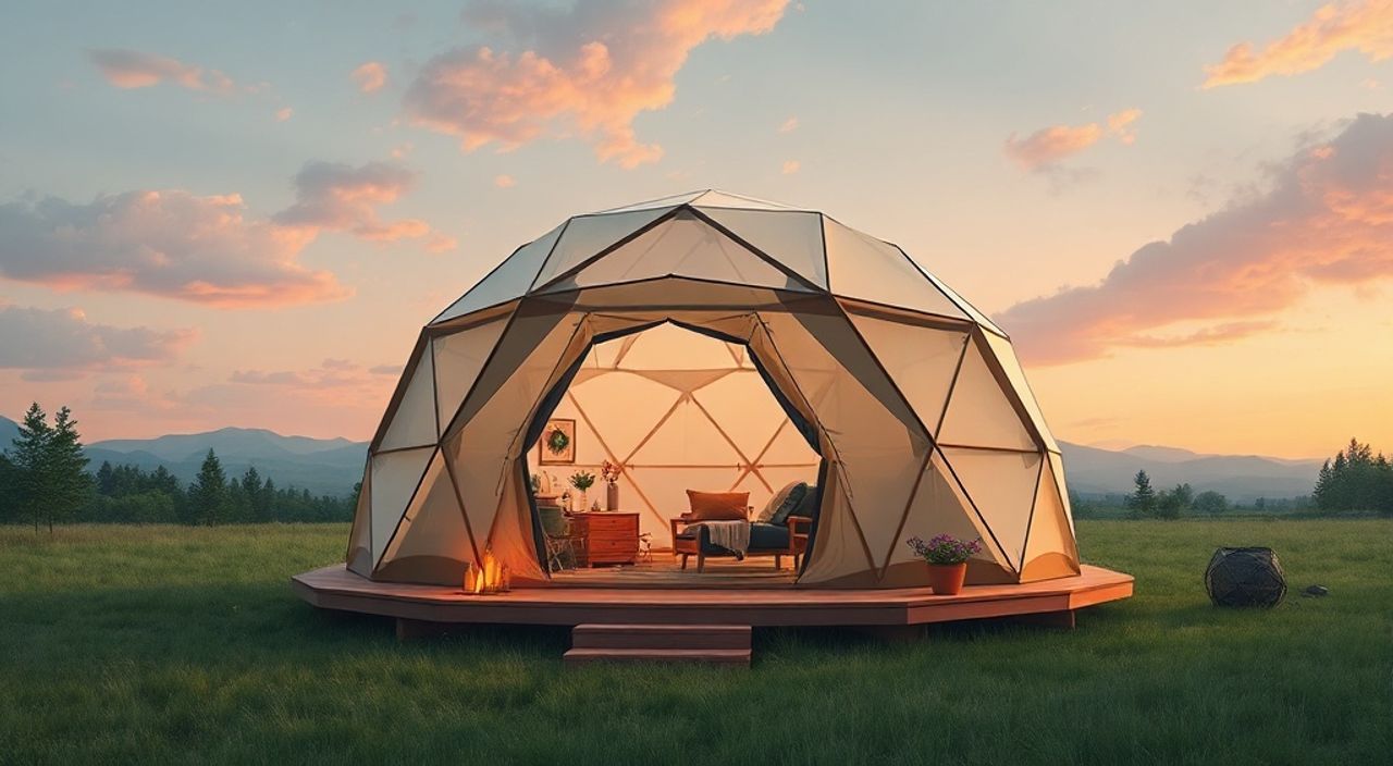 Avrame: решения для Glamping dome