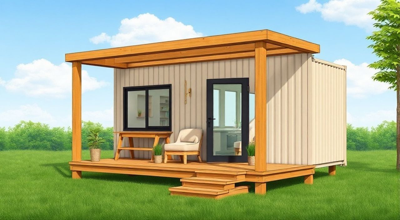 Бамбуковый каркас: 15 причин выбрать для дом-контейнер 40ft