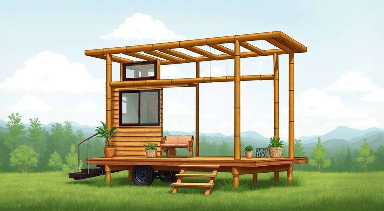 Бамбуковый каркас: 15 причин выбрать для off-grid tiny-house