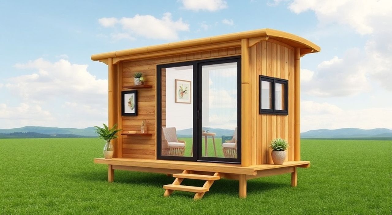 Бамбуковый каркас: 15 причин выбрать для складной tiny‑house