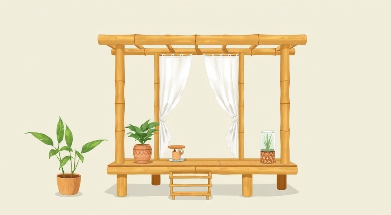 Бамбуковый каркас: 5 причин выбрать для A-frame мини-дом