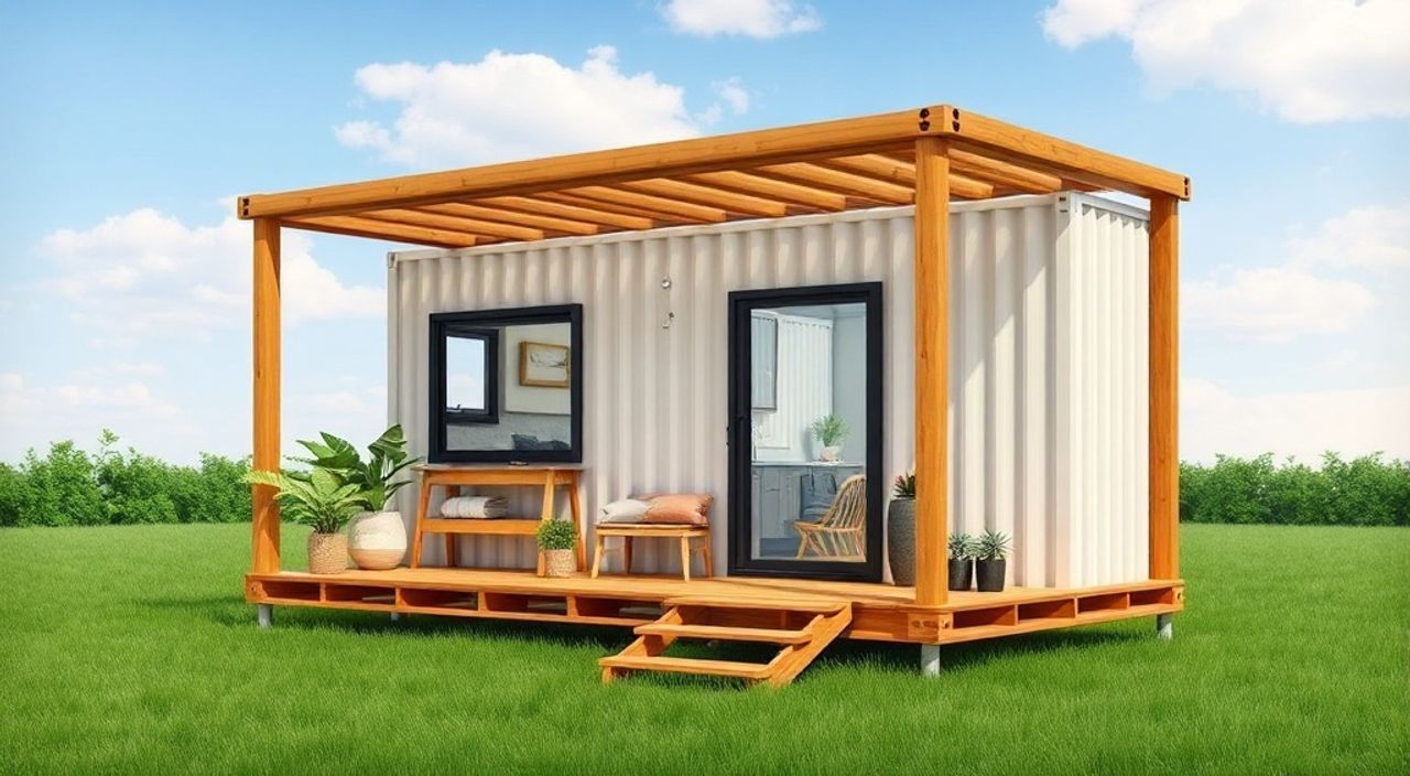 Бамбуковый каркас: 5 причин выбрать для дом-контейнер 40ft