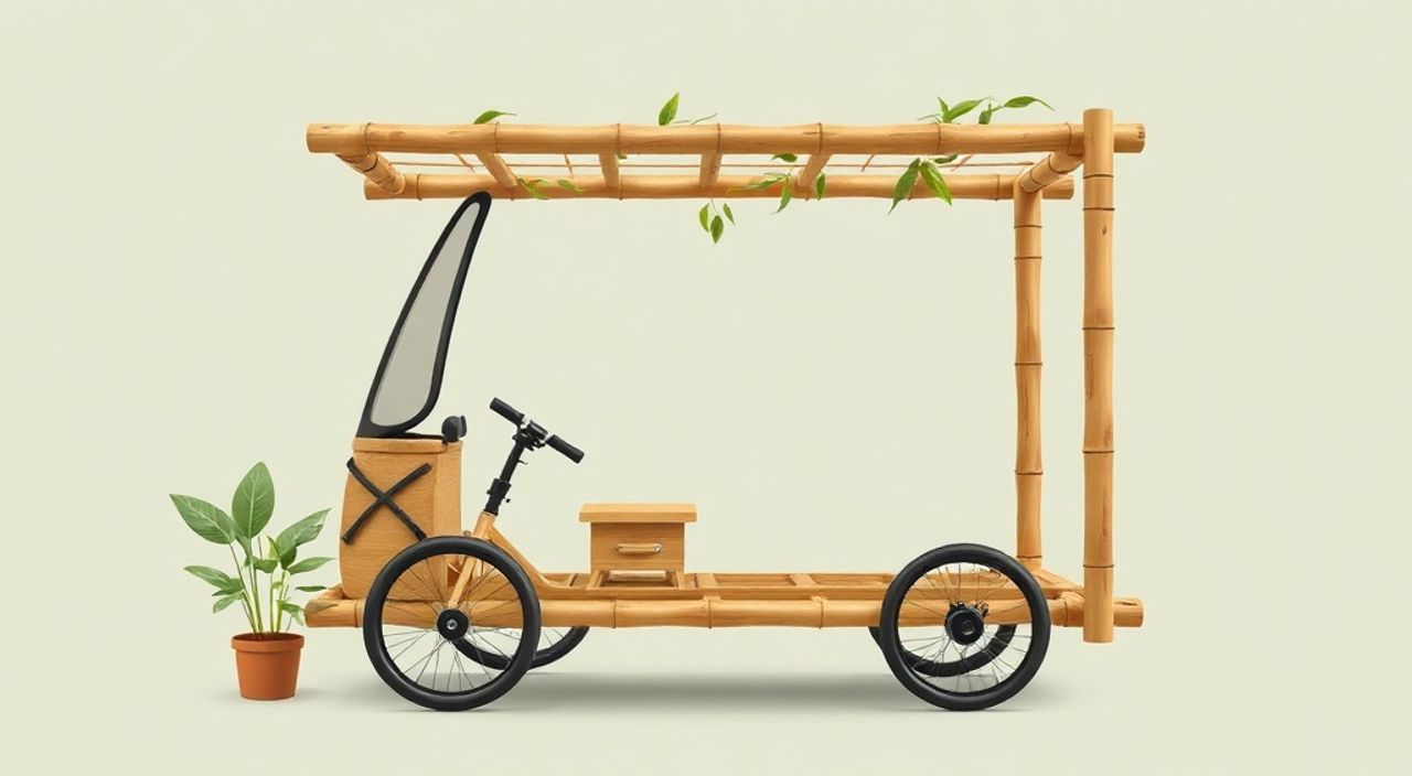 Бамбуковый каркас: 5 причин выбрать для Eco‑cab