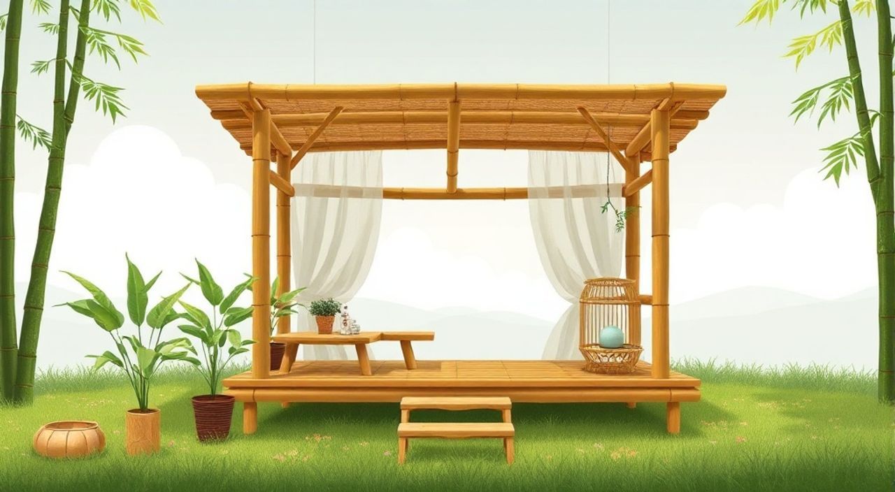 Бамбуковый каркас: 5 причин выбрать для pod-house