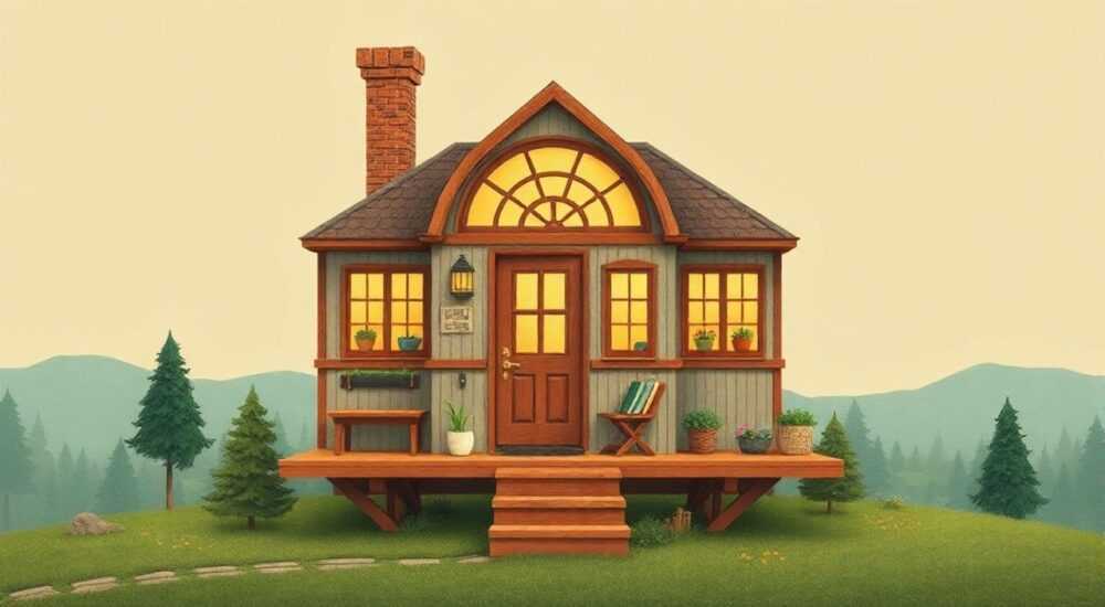 Большой обзор ар‑нуво tiny‑house на 2025 год