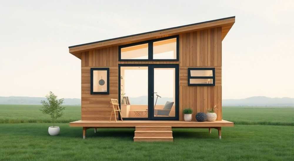 Большой обзор минималистичного tiny‑house в духе минимализма