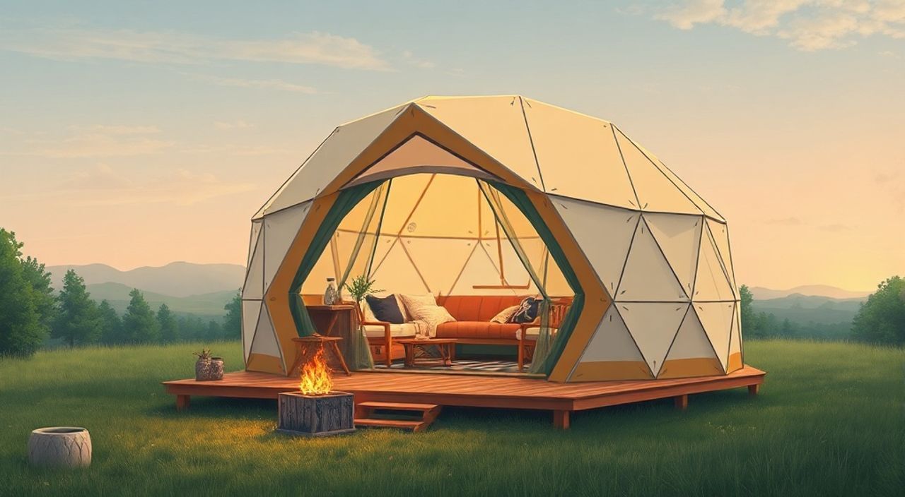 Boxabl: решения для Glamping dome