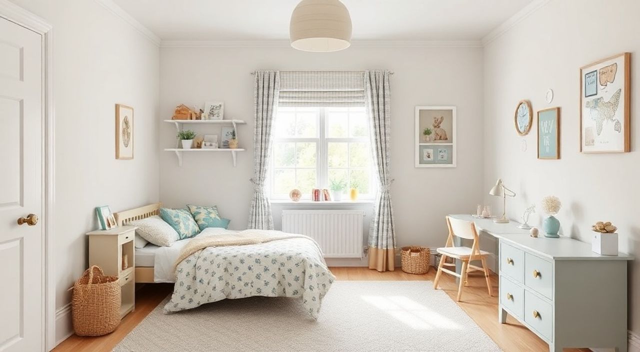 Бюджет: обновить детской 10 м² в стиле costal-хэмптонс — 5 ключевых советов