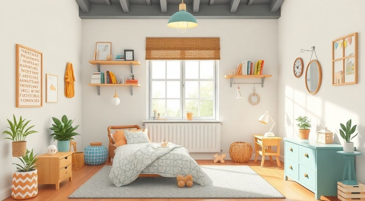 Бюджет: обновить детской 10 м² в стиле индастриал — 15 ключевых советов