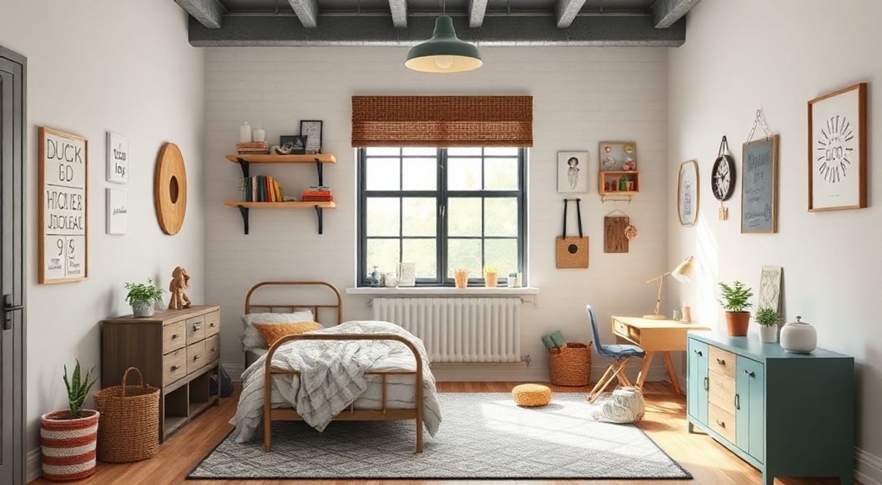 Бюджет: обновить детской 10 м² в стиле индастриал — 5 ключевых советов