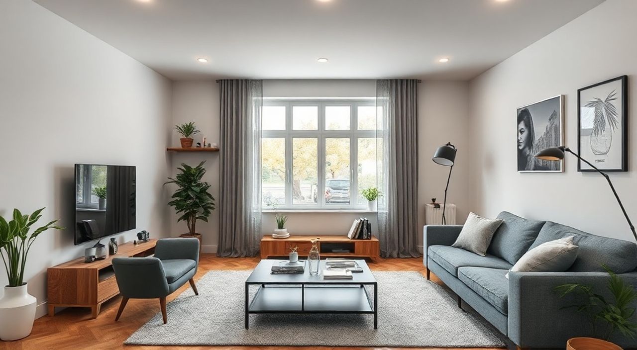Бюджет: обновить гостиной 14 м² в стиле хай‑тек — 5 ключевых советов