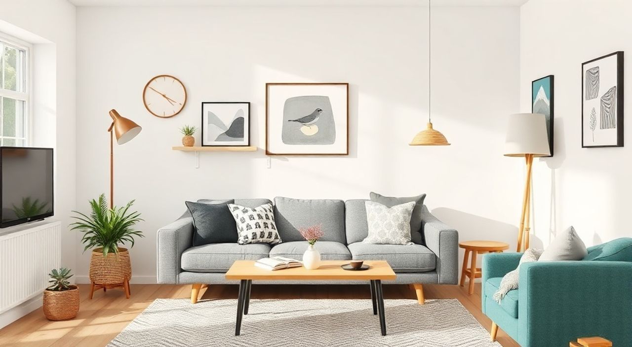 Бюджет: обновить гостиной 14 м² в стиле сканди — 10 ключевых советов