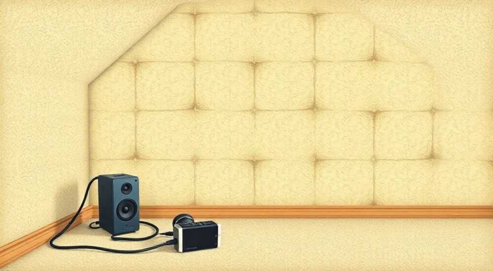 Бюджетная звукопоглощение: 5 приёмов с минеральную вату