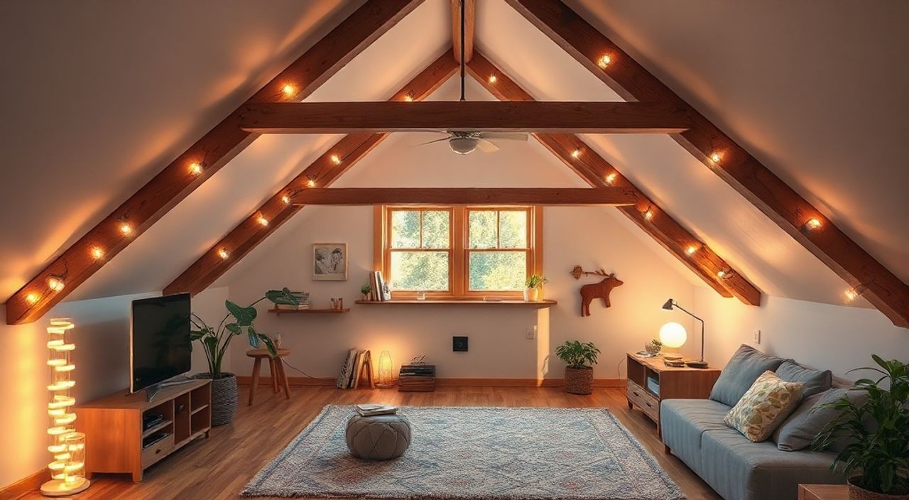 Бюджетное решение: LED-ленты — 10 идей для мансарды