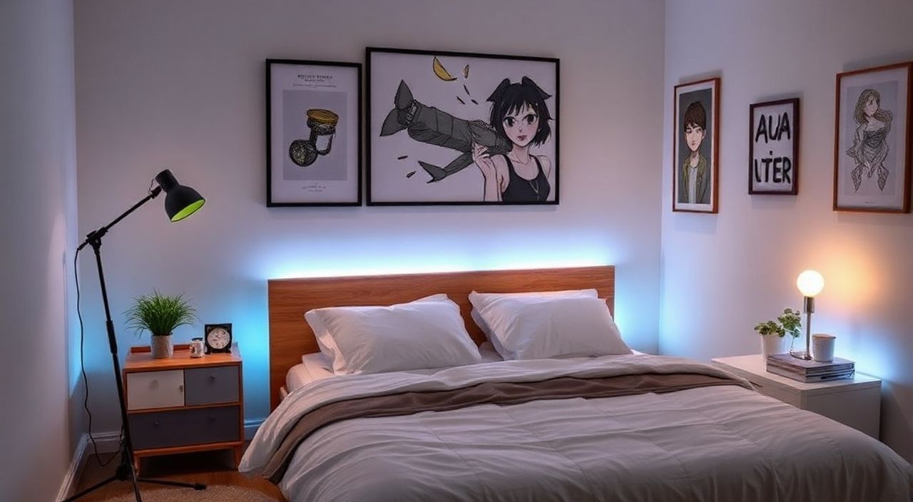 Бюджетное решение: LED-ленты — 10 идей для подиума-спальни