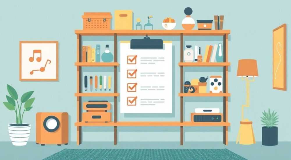 Чек‑лист для smart‑home организации хранения
