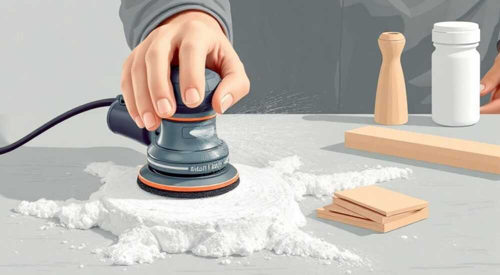 Чем шлифуют декоративную штукатурку
