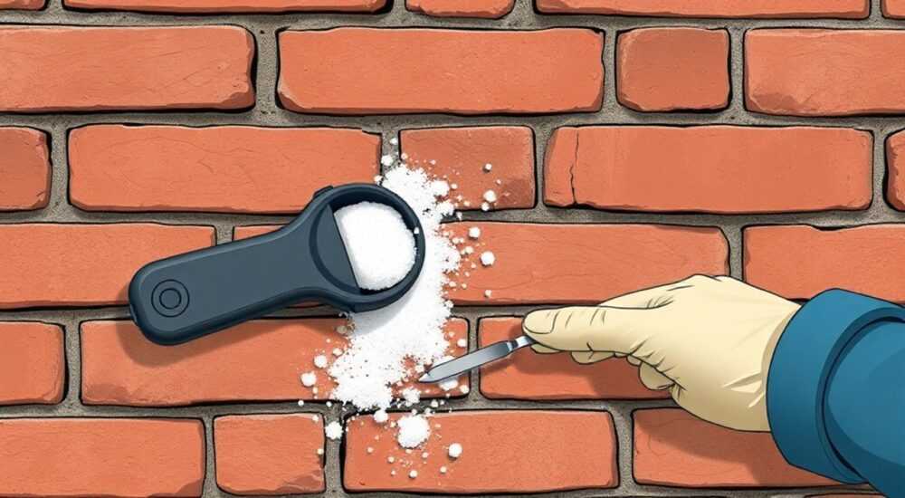 Чем убрать соль с кирпичной кладки