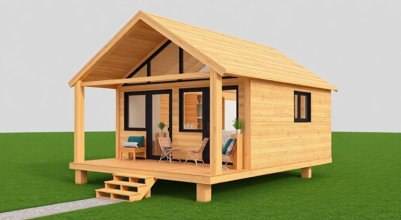 CLT-панели: 15 причин выбрать для A-frame мини-дом