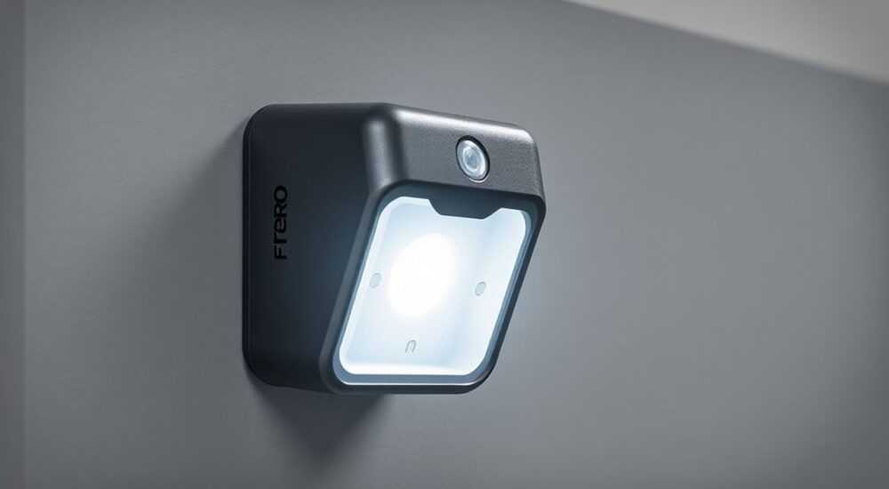 Датчик движения и освещенности feron